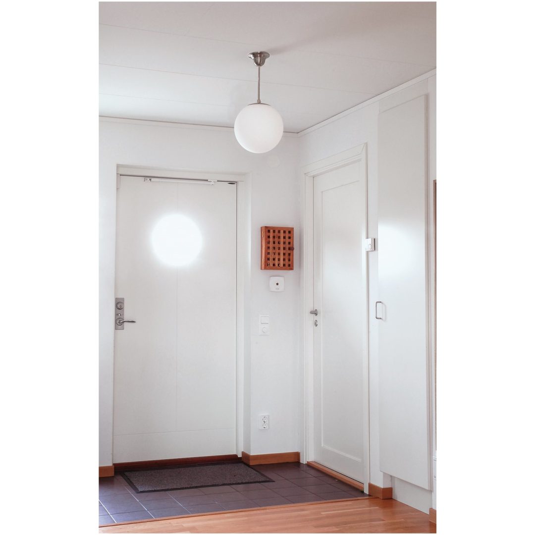 Pendelarmatur Global, ⌀200 mm, Satin, E27 MALMBERGS – bild 3