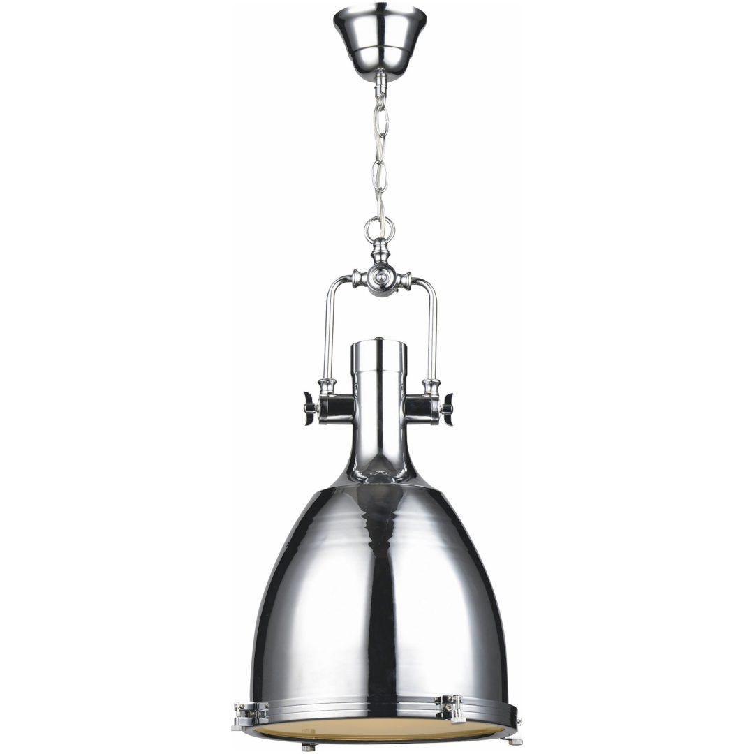 Pendelarmatur Nautilus, Stål, 40W, E27 MALMBERGS