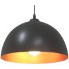 Pendellampa 2 st höjdjusterbar E27 svart ⌀30 cm metall vidaXL – miniatyr 6