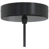 Pendellampa 2 st höjdjusterbar E27 svart ⌀30 cm metall vidaXL – miniatyr 8