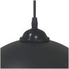 Pendellampa 2 st höjdjusterbar E27 svart ⌀30 cm metall vidaXL – miniatyr 9