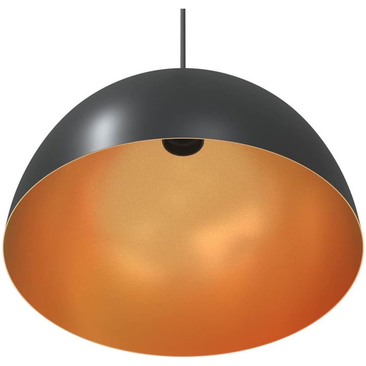 Pendellampa 2 st höjdjusterbar E27 svart ⌀30 cm metall vidaXL – bild 10