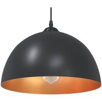 Pendellampa 2 st höjdjusterbar E27 svart ⌀30 cm metall vidaXL