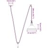 Pendellampa höjdjusterbar E27 blank svart ⌀22 cm metall vidaXL – miniatyr 11