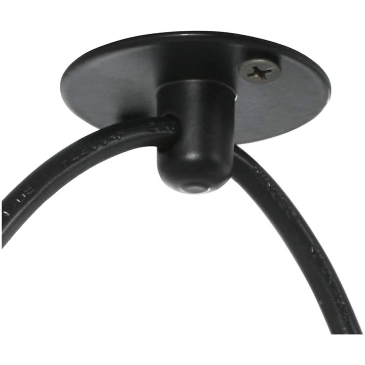 Pendellampa med 5 lamphållare E27 svart metall vidaXL – bild 9