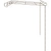 Pergola antikbrun järn vidaXL 4 x 3x 2.5 m – miniatyr 3