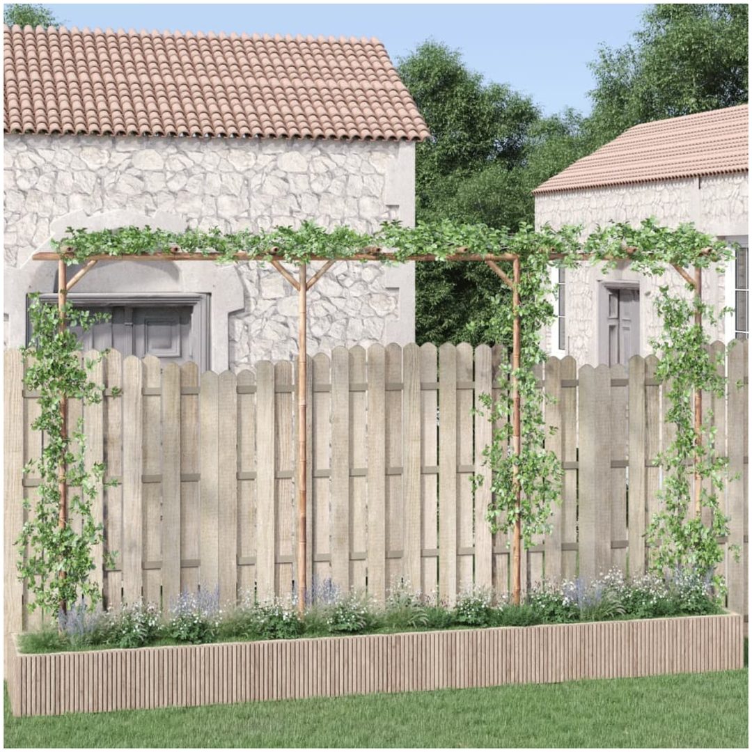 Pergola bambu 385x40x205 cm vidaXL