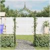 Pergola för klätterväxter mörkgrön vidaXL – miniatyr 3
