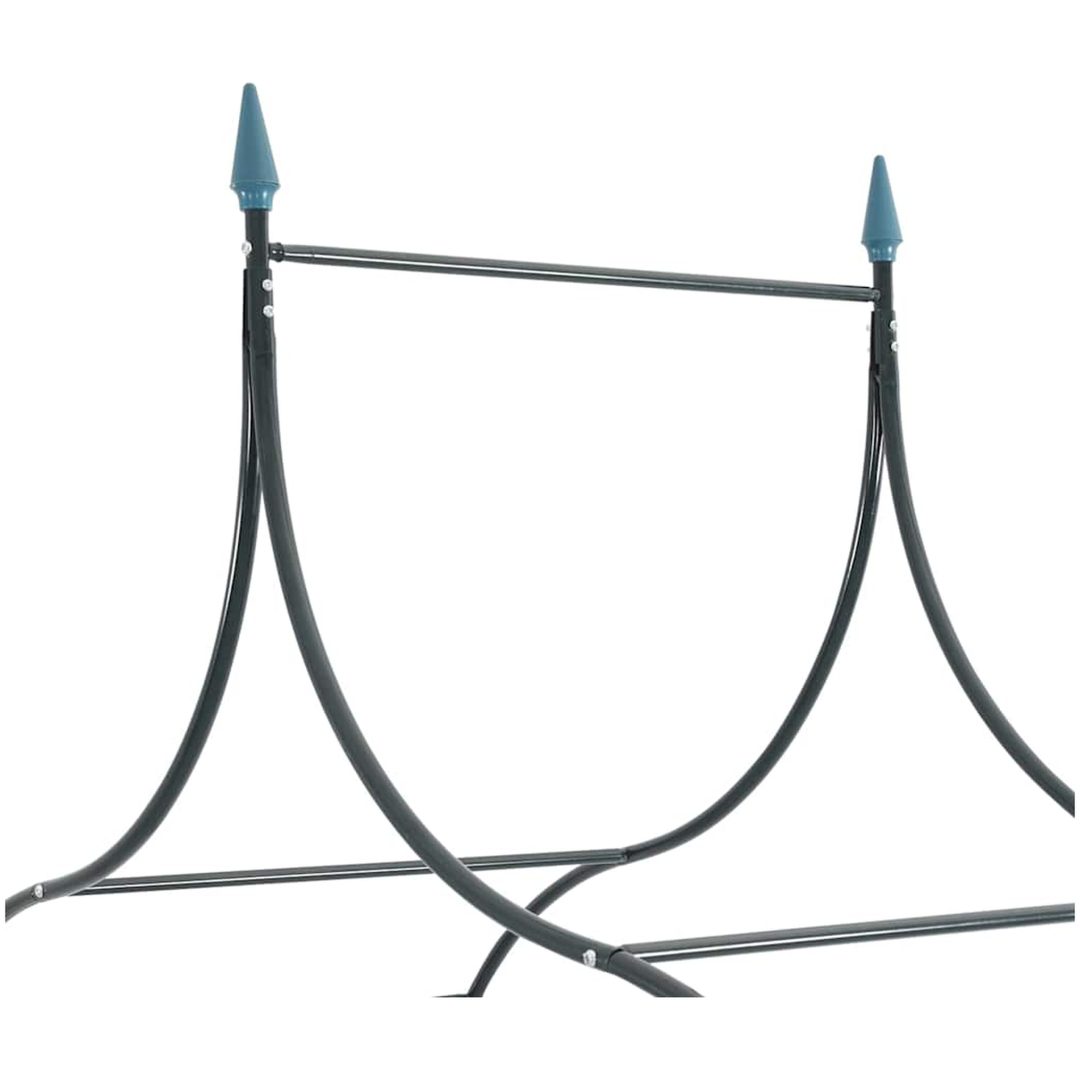 Pergola för klätterväxter mörkgrön vidaXL – bild 6