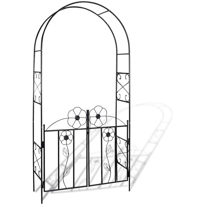 Pergola med grind vidaXL – bild 2
