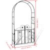 Pergola med grind vidaXL – miniatyr 7
