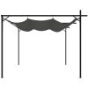 Pergola med infällbart tak antracit vidaXL 295 x 292 x 230 cm – miniatyr 4