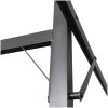 Pergola med infällbart tak antracit vidaXL 295 x 292 x 230 cm – miniatyr 7