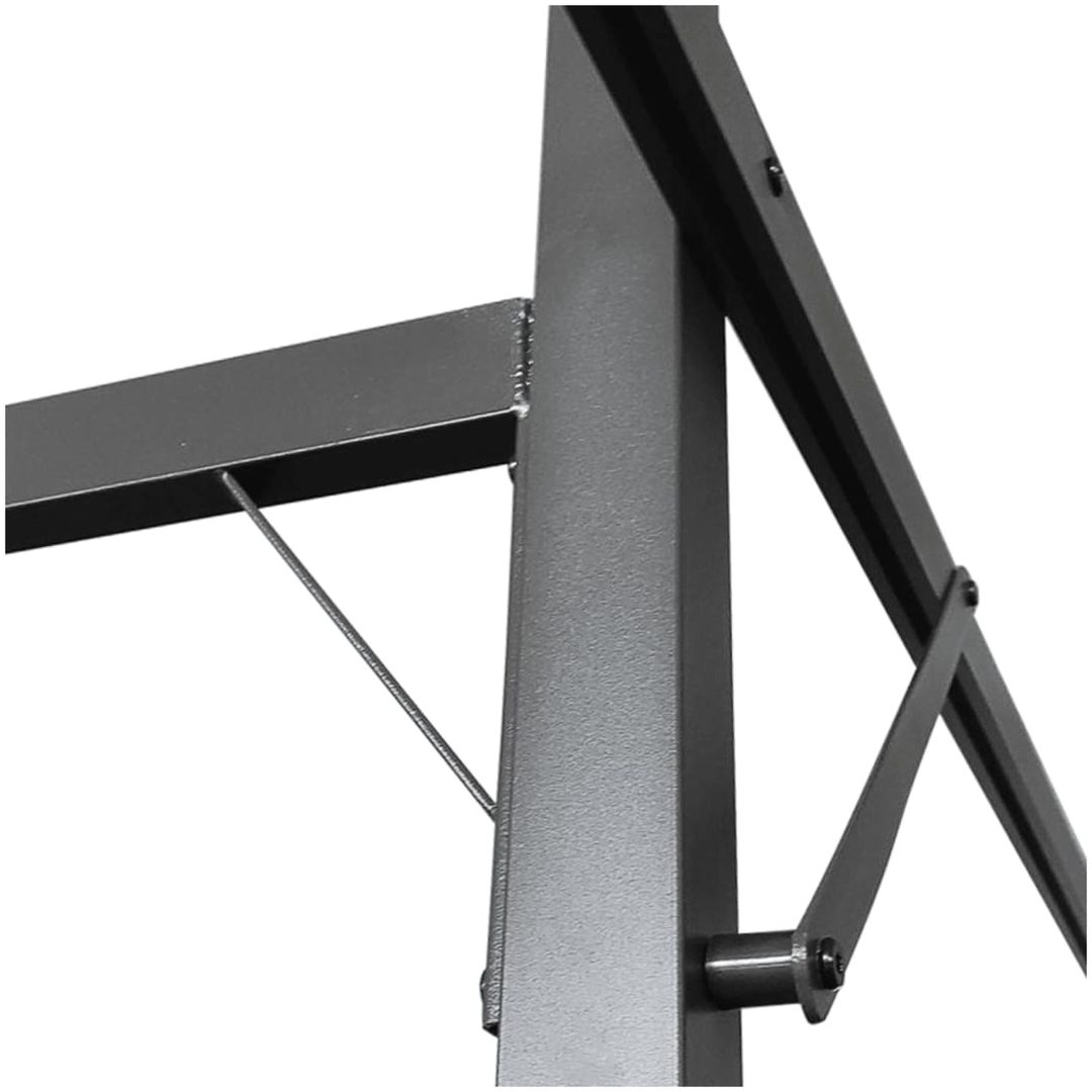 Pergola med infällbart tak antracit vidaXL 295 x 292 x 230 cm – bild 7