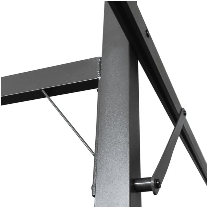 Pergola med infällbart tak antracit vidaXL 295 x 292 x 230 cm – bild 7
