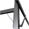 Pergola med infällbart tak gräddvit vidaXL 295 x 292 x 230 cm – miniatyr 7