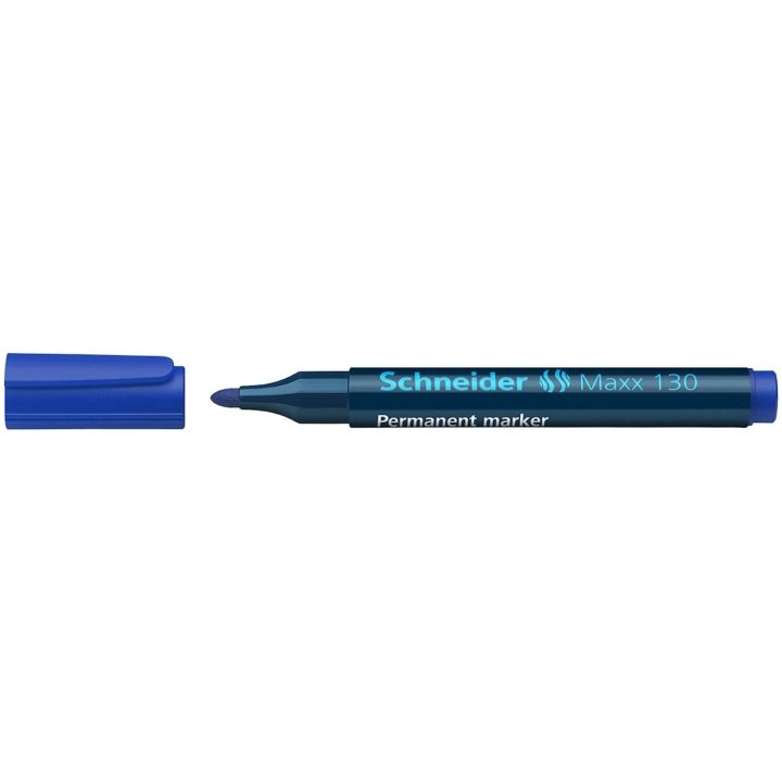 Permanent märkpenna, Maxx 130, Blå Schneider – bild 4