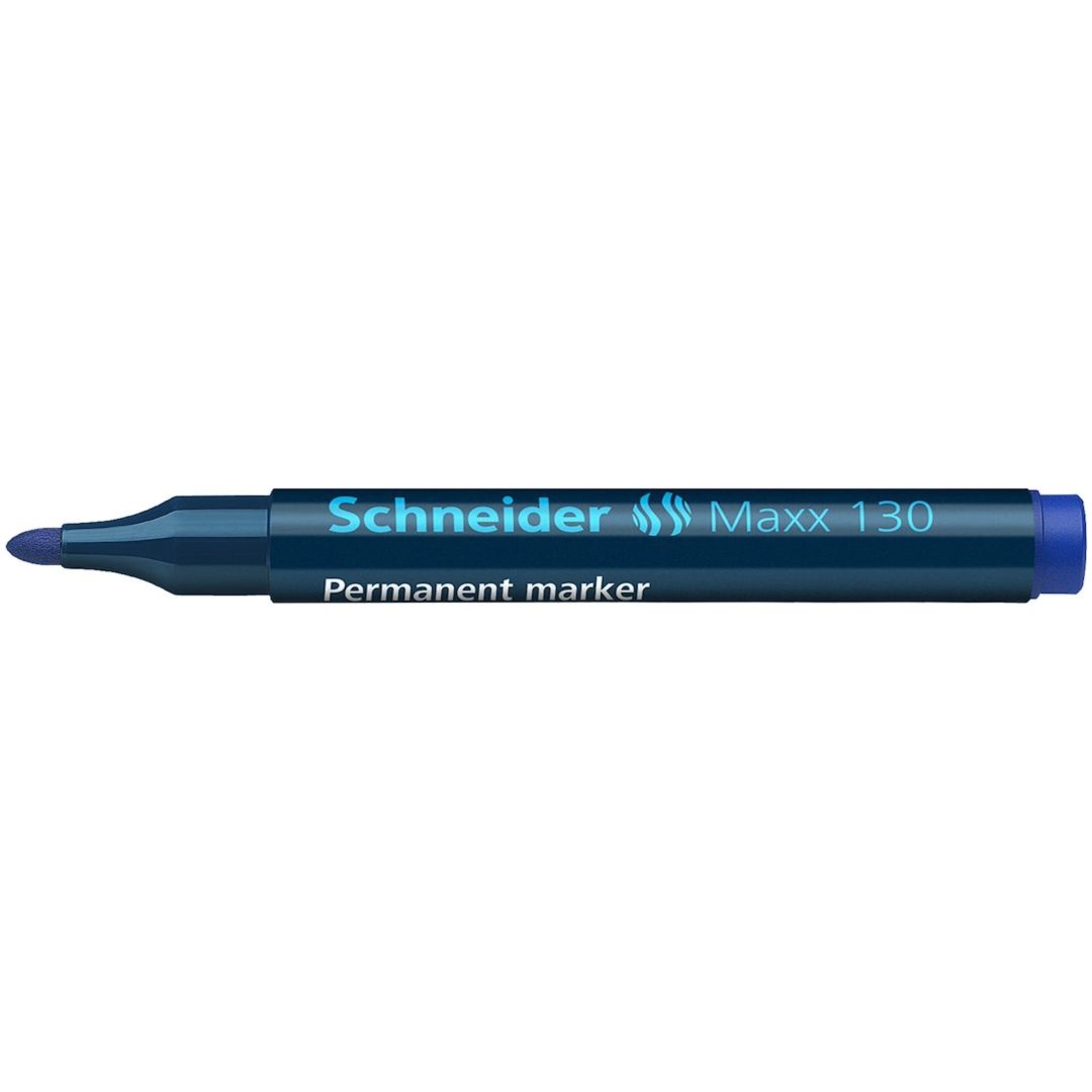 Permanent märkpenna, Maxx 130, Blå Schneider – bild 3