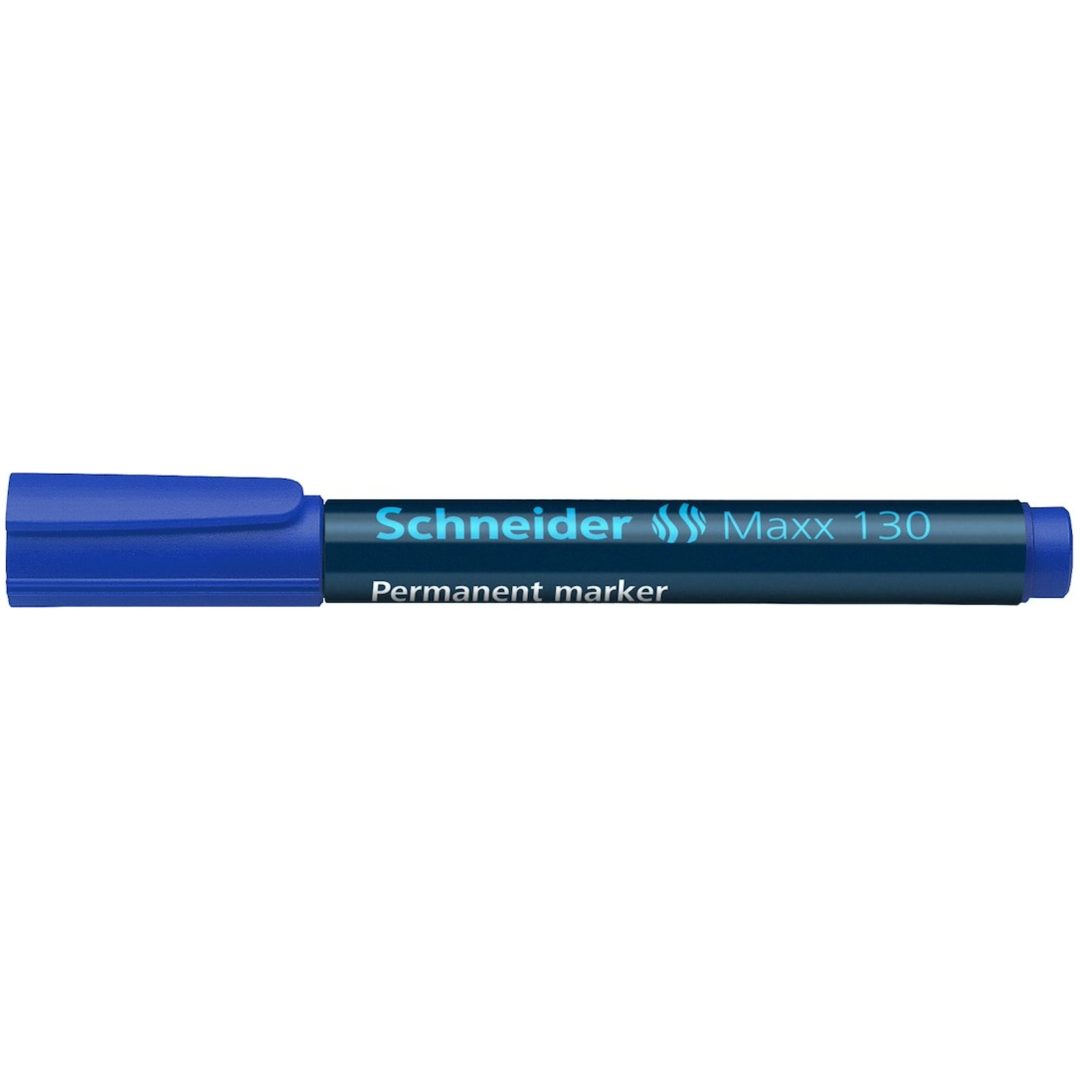 Permanent märkpenna, Maxx 130, Blå Schneider