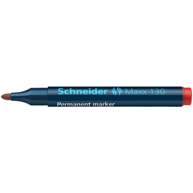 Permanent märkpenna, Maxx 130, Röd Schneider