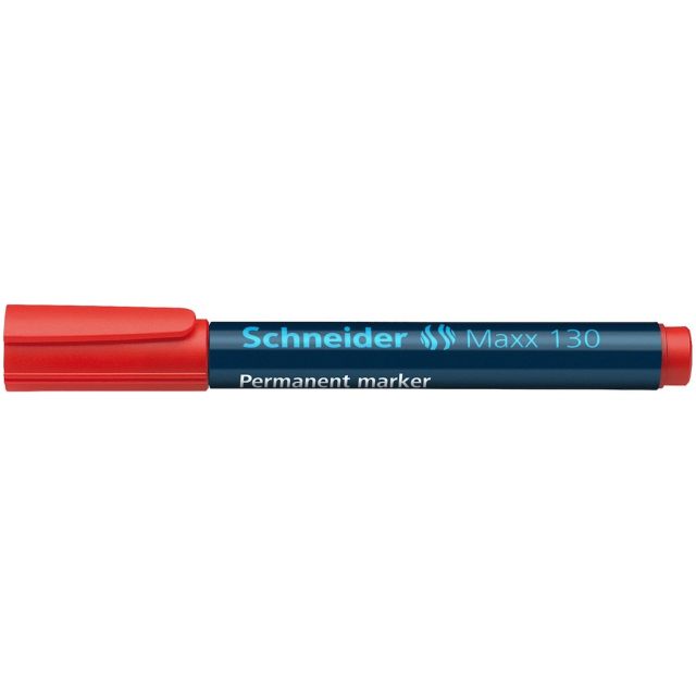 Permanent märkpenna, Maxx 130, Röd Schneider