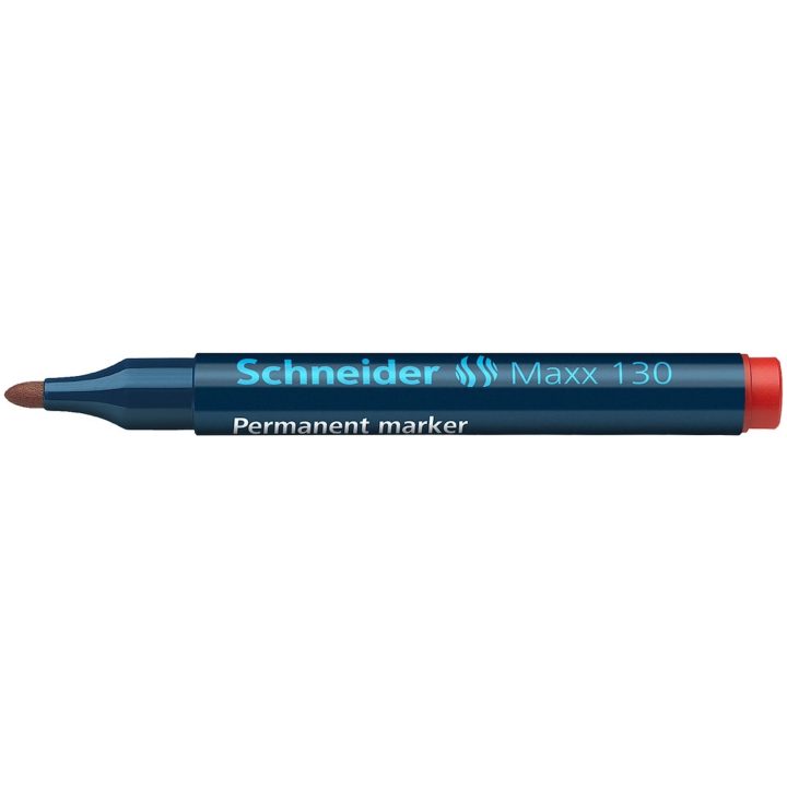 Permanent märkpenna, Maxx 130, Röd Schneider – bild 3