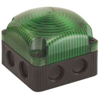 Perm.ljus LED Grön 24VDCLED Permanent light Green 24VD