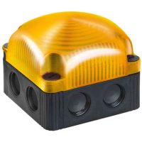 Perm.ljus LED Gul 24VDCLED Permanent light Yellow 24V