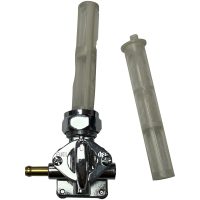 PETCOCK VAC LEFT OUTLET CHR