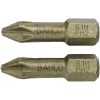 PH2 bits Extrahård BAHCO PH2 bits / 25 mm / 2 st – miniatyr 2