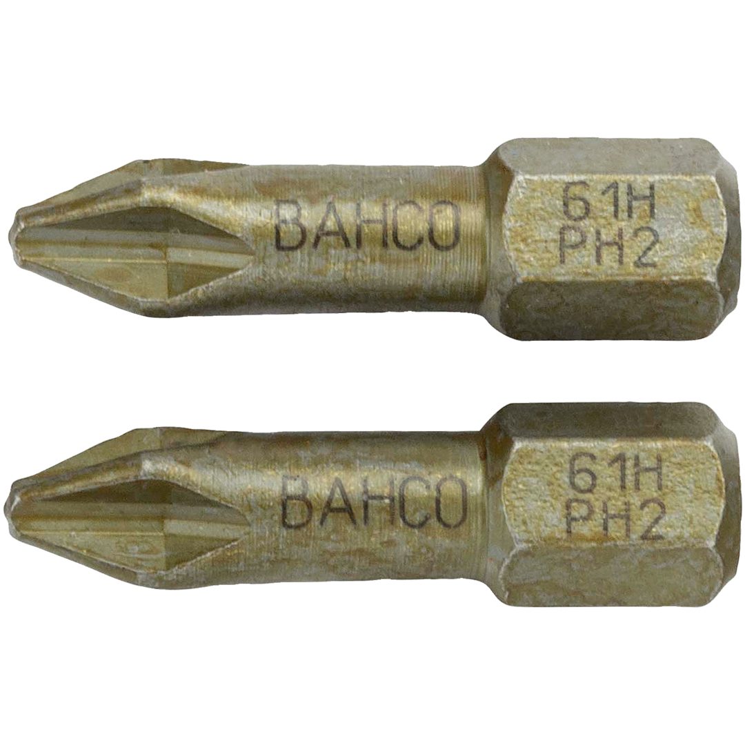 PH2 bits Extrahård BAHCO PH2 bits / 25 mm / 2 st – bild 2