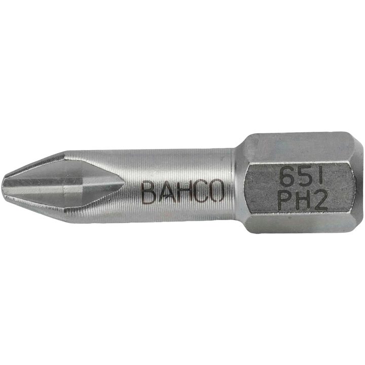 PH2 bits Rostfri BAHCO PH2 bits / 25 mm / 2 st – bild 6