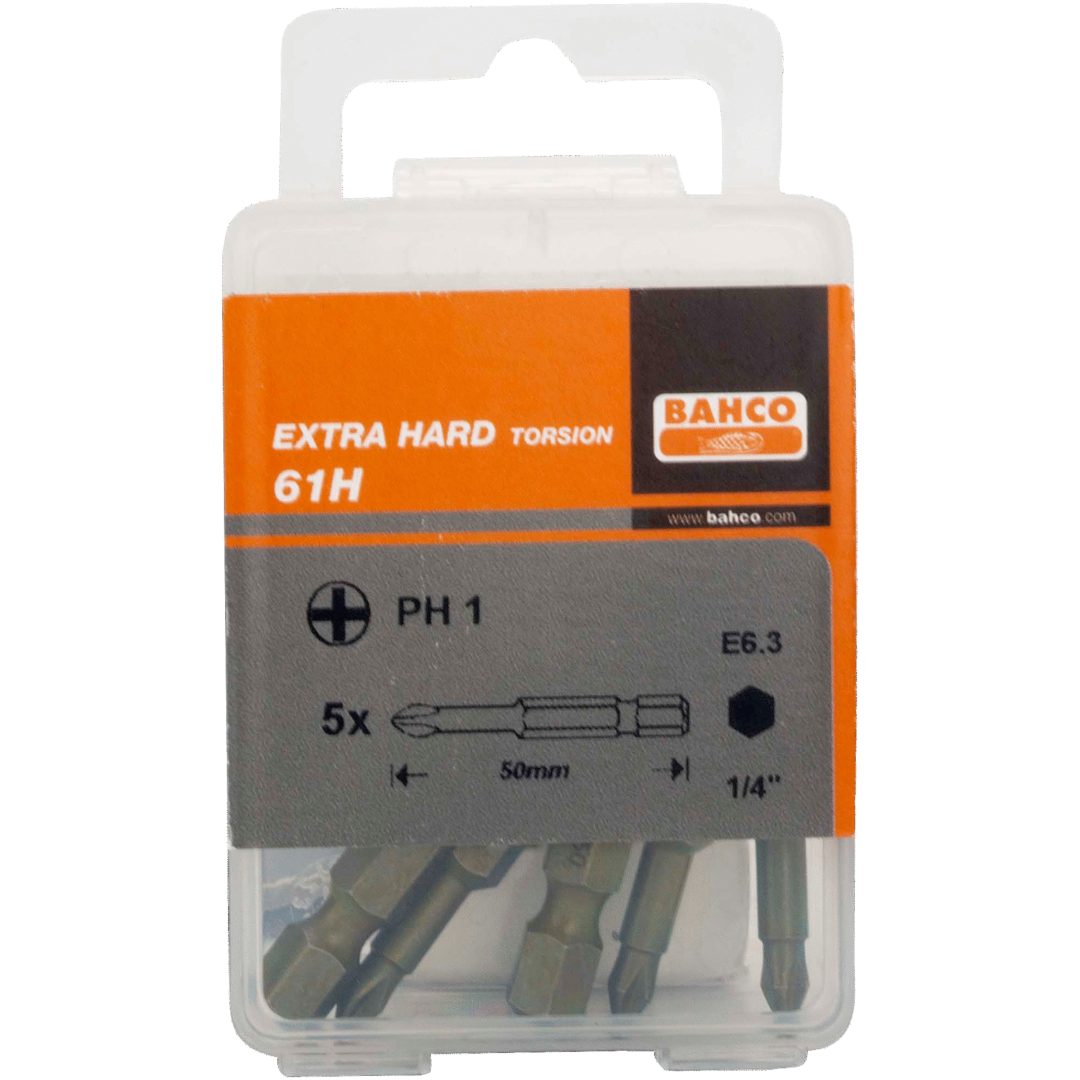 PH3 bits Extrahård BAHCO PH3 bits / 50 mm / 2 st – bild 4