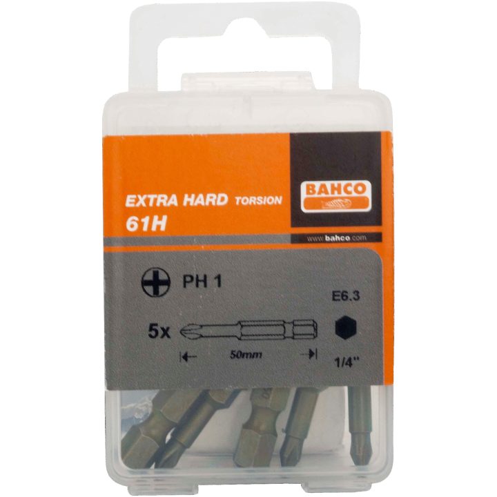 PH3 bits Extrahård BAHCO PH3 bits / 50 mm / 2 st – bild 4