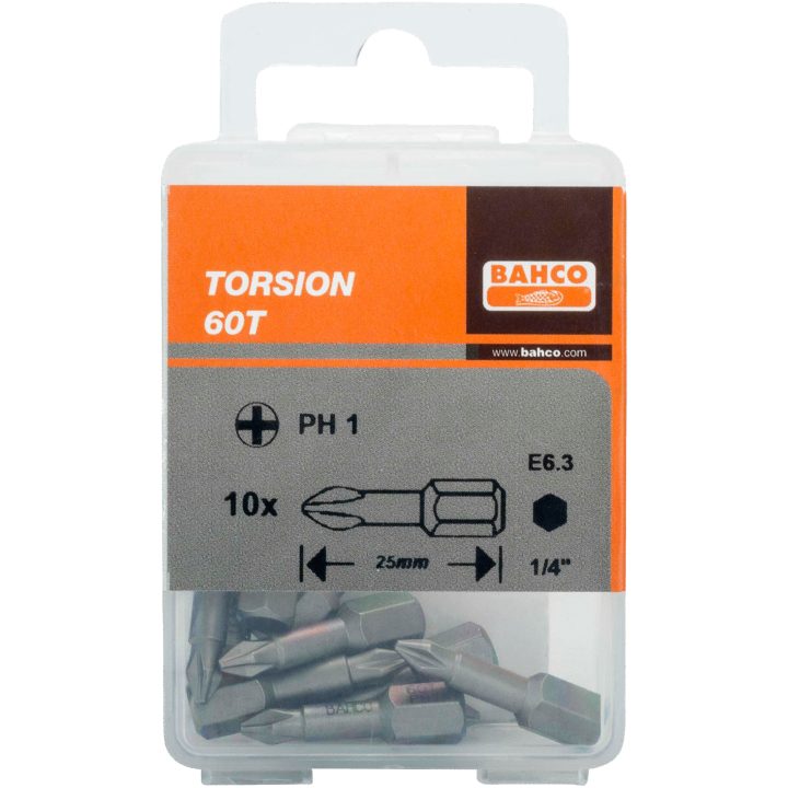 PH3 bits Torsion BAHCO PH3 bits / 25 mm / 2 st – bild 4