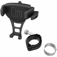 Phone Holder - Constrictor - Black - Black 1-1/8"/1-1/4" Handlebar Mount