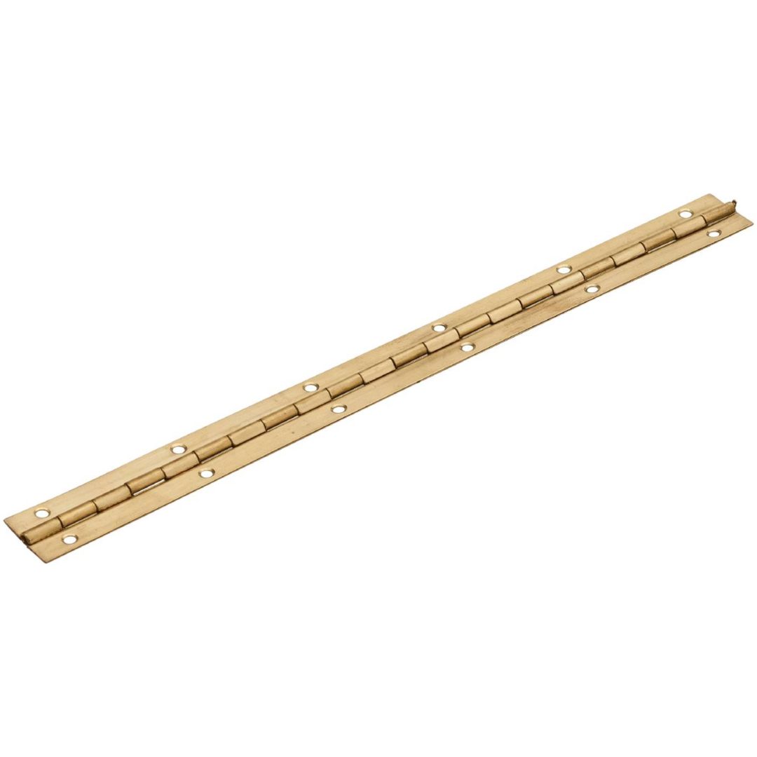 Pianogångjärn mässing STRUKTUR PIANOGÅNGJÄRN MÄ 280X25MM