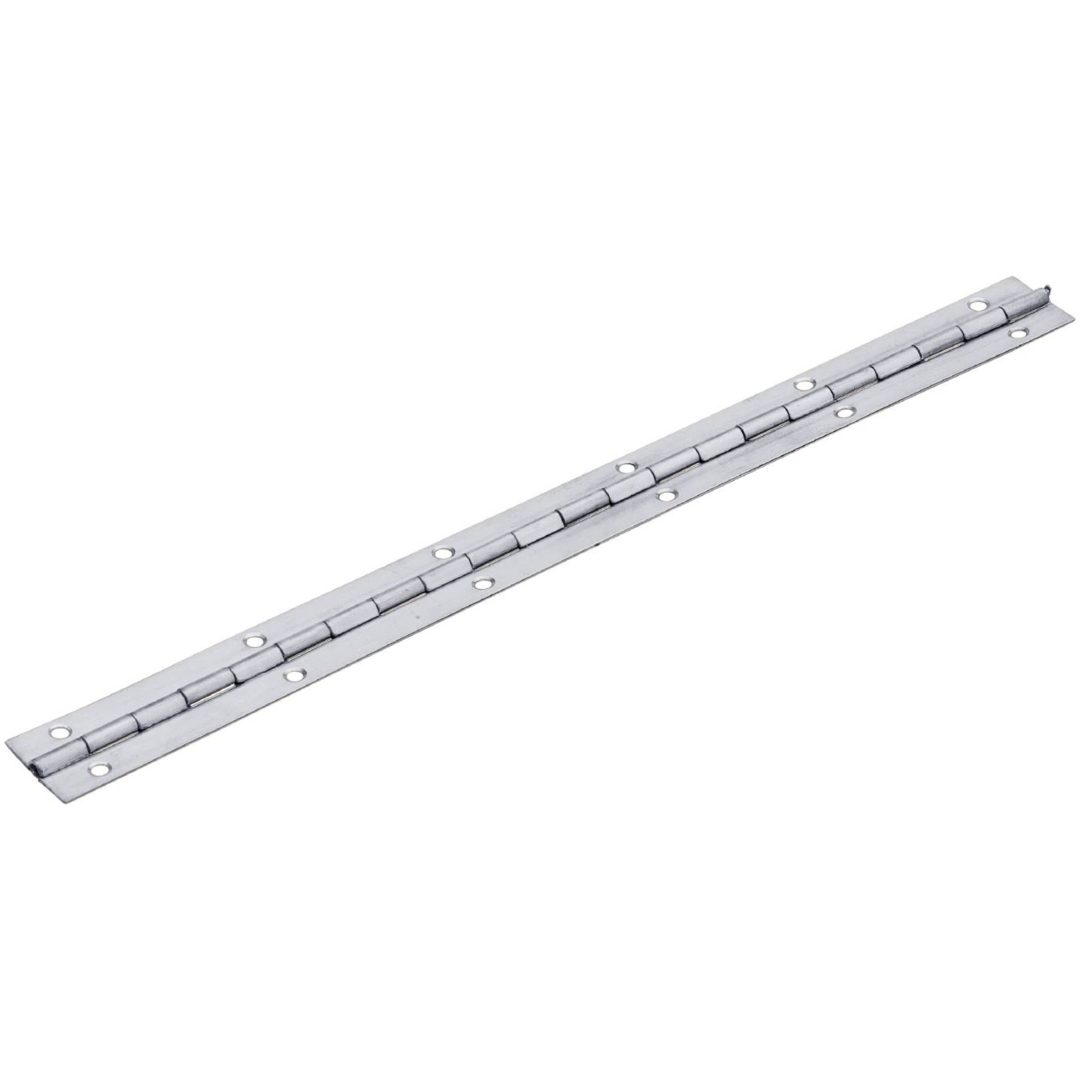 Pianogångjärn nickel STRUKTUR PIANOGÅNGJÄRN NI 280X25MM