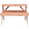 Picknickbord 105x134x75 cm massivt douglasträ vidaXL – miniatyr 4