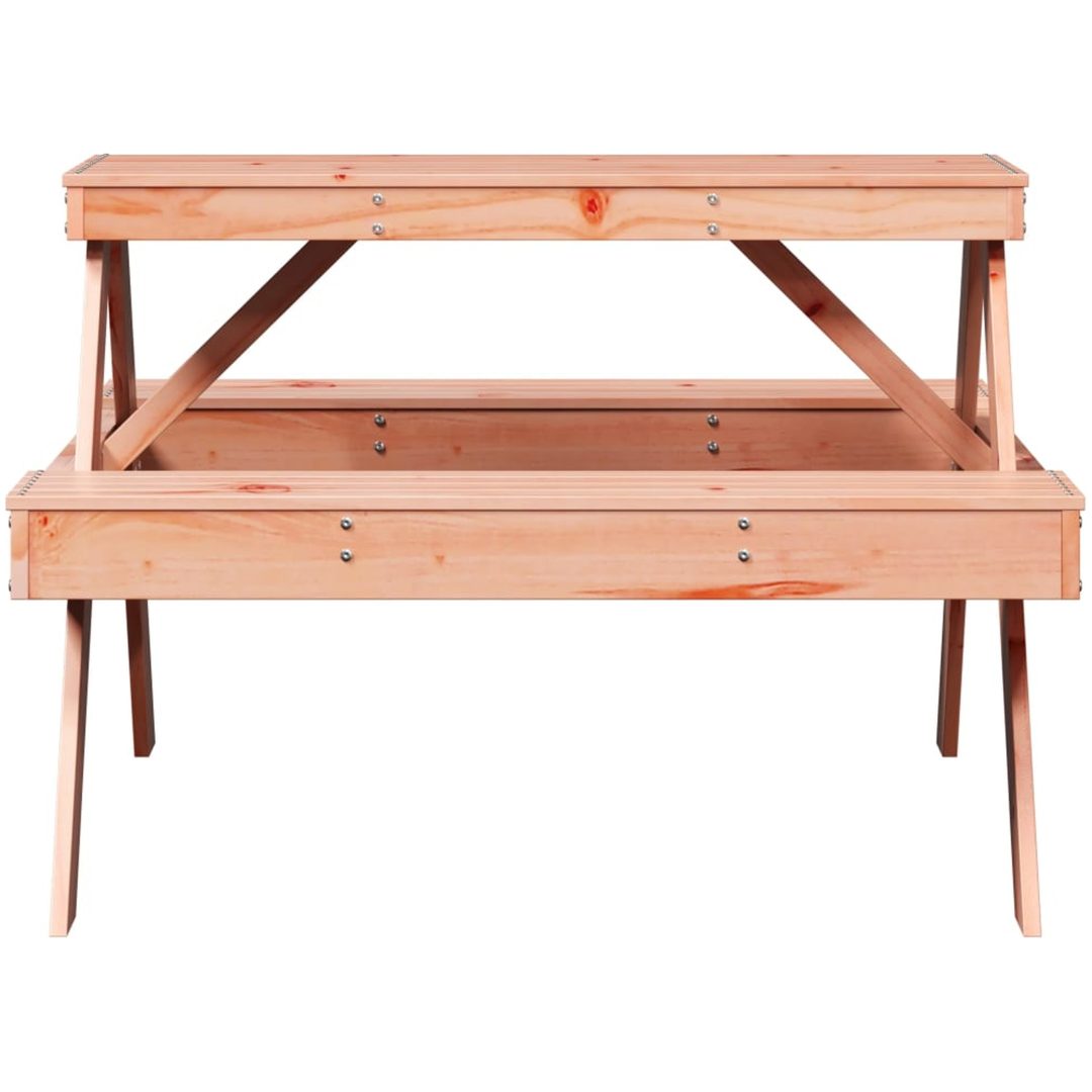 Picknickbord 105x134x75 cm massivt douglasträ vidaXL – bild 4
