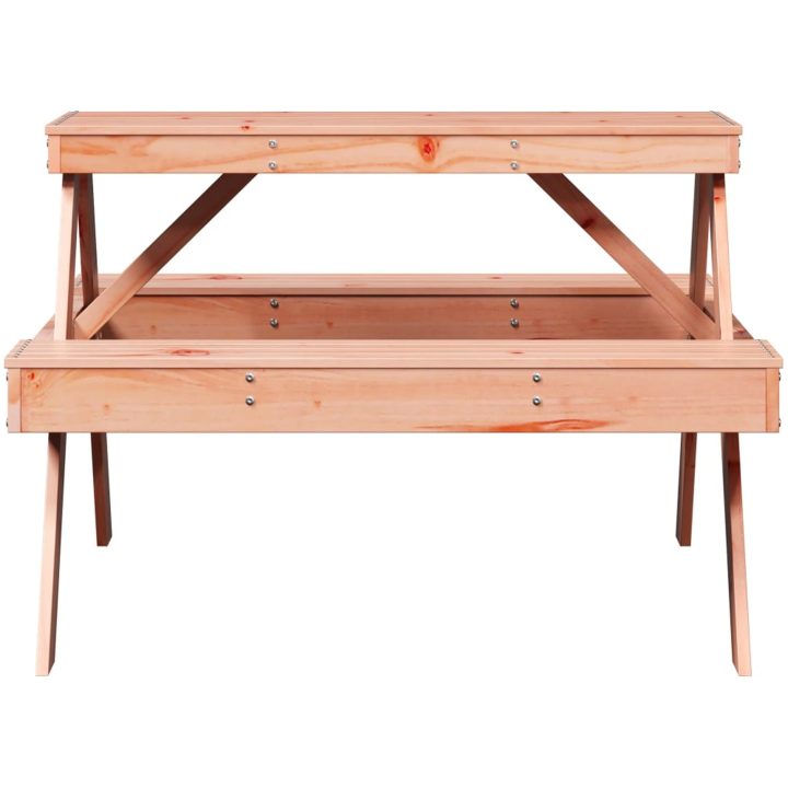 Picknickbord 105x134x75 cm massivt douglasträ vidaXL – bild 4