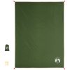 Picknickfilt med markpinnar grön 205x155 cm vidaXL – miniatyr 3