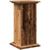 Piedestal med förvaring åldrat trä konstruerat trä vidaXL 31 x 30 x 60 cm – miniatyr 2