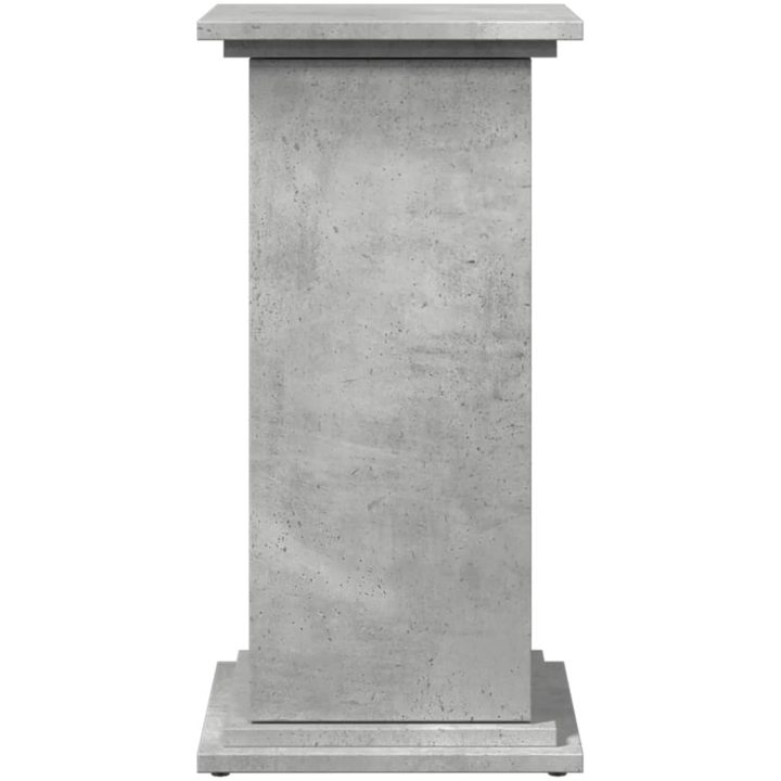 Piedestal med förvaring betonggrå konstruerat trä vidaXL 31 x 30 x 60 cm – bild 5