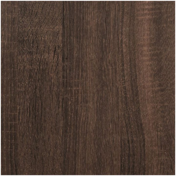 Piedestal med förvaring brun ek konstruerat trä vidaXL 31 x 30 x 60 cm – bild 10