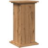 Piedestal med förvaring ek konstruerat trä vidaXL 31 x 30 x 60 cm – miniatyr 2