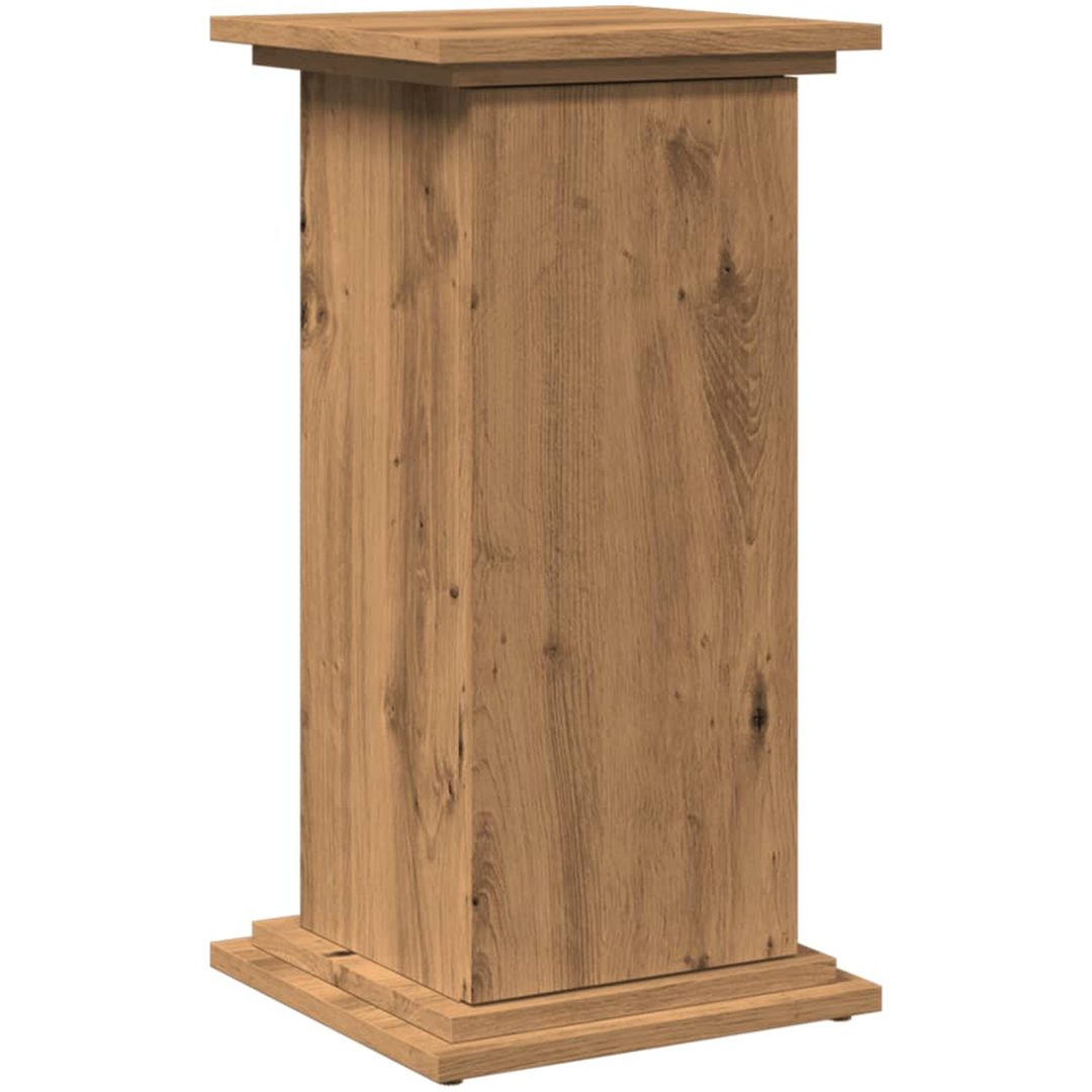 Piedestal med förvaring ek konstruerat trä vidaXL 31 x 30 x 60 cm – bild 2