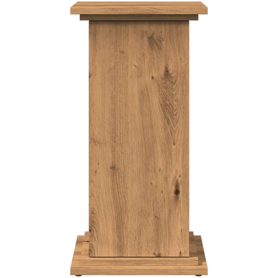 Piedestal med förvaring ek konstruerat trä vidaXL 31 x 30 x 60 cm – bild 5