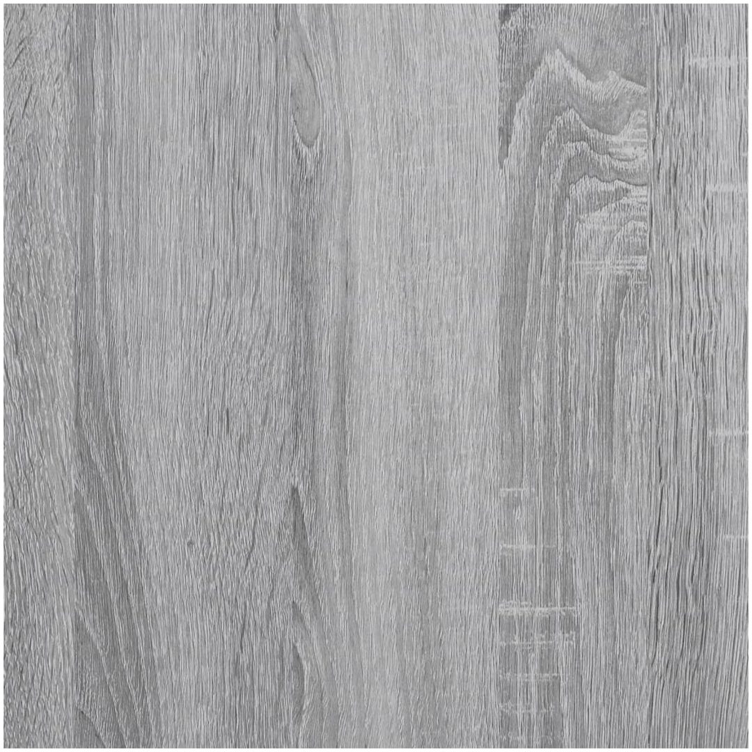 Piedestal med förvaring grå sonoma konstruerat trä vidaXL 31 x 30 x 60 cm – bild 10