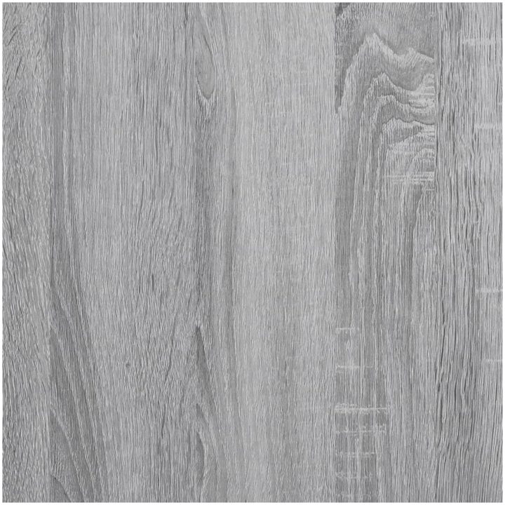 Piedestal med förvaring grå sonoma konstruerat trä vidaXL 31 x 30 x 60 cm – bild 10